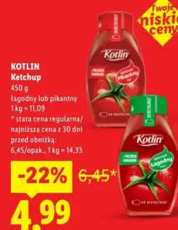 Lidl Kotlin Ketchup oferta