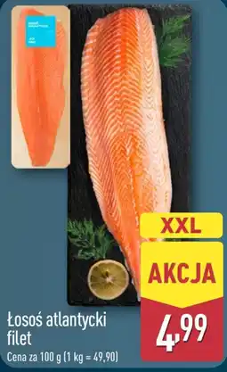 ALDI Łosoś atlantycki filet oferta