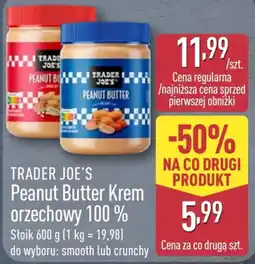 ALDI TRADER JOE'S Peanut Butter Krem orzechowy 100 % oferta