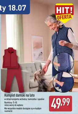 ALDI Komplet damski na lato oferta