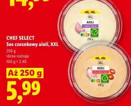 Lidl CHEF SELECT Sos czosnkowy aioli, XXL oferta