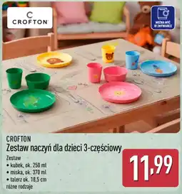 ALDI CROFTON Zestaw naczyń dla dzieci 3-częściowy oferta