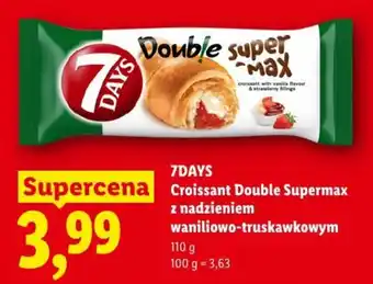 Lidl 7DAYS Croissant Double Supermax oferta