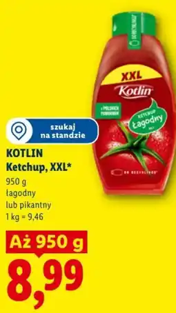 Lidl Kotlin Ketchup XXL łagodny oferta
