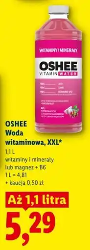 Lidl Woda witaminowa, XXL* oferta