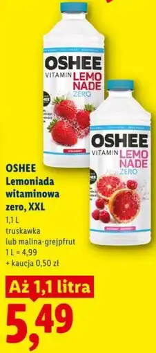 Lidl OSHEE Lemoniada witaminowa zero oferta