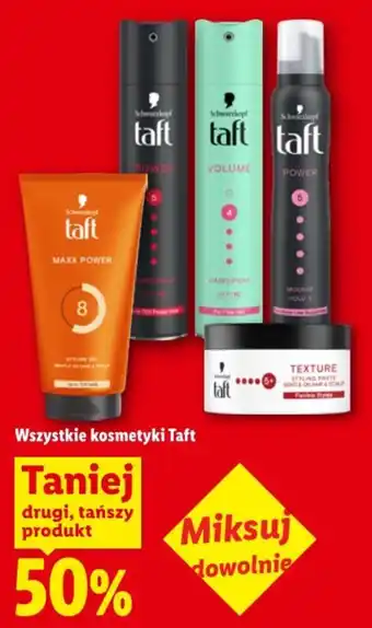 Lidl Wszystkie kosmetyki Taft oferta