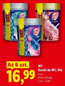 Lidl W5 Kostki do WC oferta