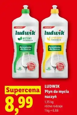 Lidl LUDWIK Płyn do mycia naczyń oferta