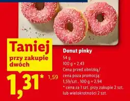 Lidl Donut pinky oferta