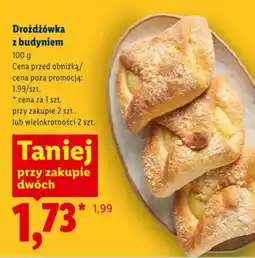 Lidl Drożdżówka z budyniem oferta