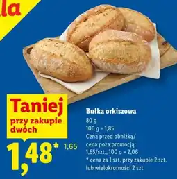 Lidl Bułka orkiszowa oferta