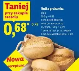 Lidl Bułka grahamka oferta