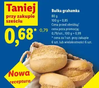 Lidl Bułka grahamka oferta
