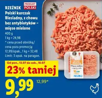 Lidl Rzeźnik Polski kurczak biesiadny oferta