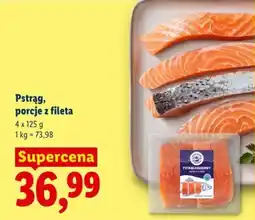 Lidl Pstrąg, porcje z fileta oferta