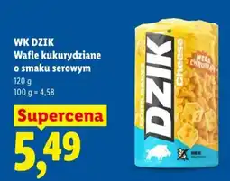 Lidl Wafle kukurydziane o smaku serowym oferta
