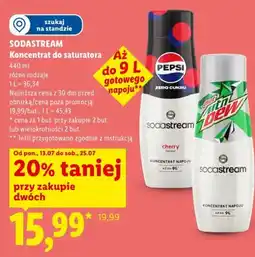 Lidl SODASTREAM Koncentrat do saturatora oferta