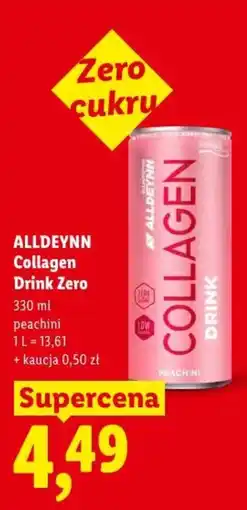 Lidl ALLDEYNN Collagen Drink Zero oferta