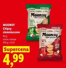 Lidl Moonsy Chipsy ziemniaczane oferta