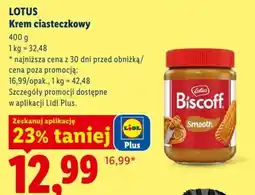 Lidl LOTUS Krem ciasteczkowy oferta