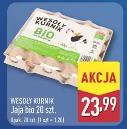 ALDI WESOŁY KURNIK Jaja bio 20 szt oferta