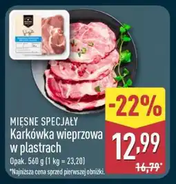 ALDI Karkówka wieprzowa w plastrach oferta