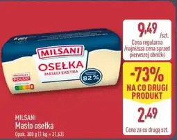 ALDI MILSANI Masło osełka oferta