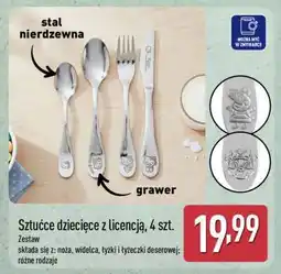 ALDI Sztućce dziecięce z licencją, 4 szt oferta
