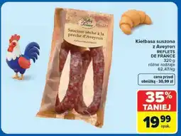 Carrefour Kiełbasa suszona z Aveyron oferta