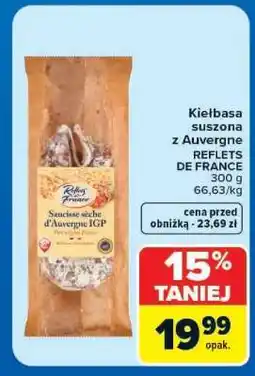 Carrefour Kiełbasa suszona z Auvergne oferta