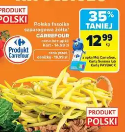 Carrefour Polska fasolka szparagowa żółta oferta