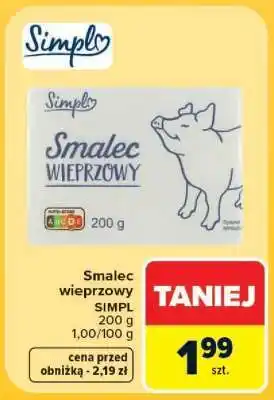 Carrefour Smalec wieprzowy oferta