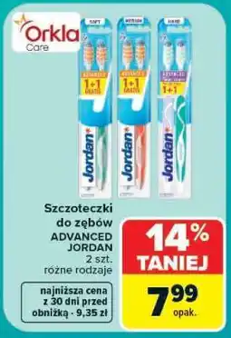 Carrefour Szczoteczki do zębów ADVANCED JORDAN oferta