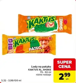 Carrefour Market Lody na patyku KAKTUS XL oferta