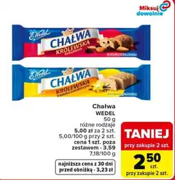 Carrefour Market Chałwa Wedel oferta