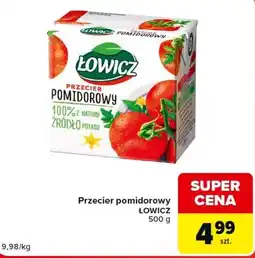 Carrefour Market Przecier pomidorowy Łowicz oferta