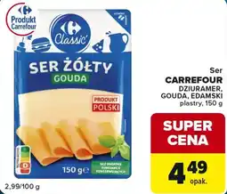 Globi Ser żółty Gouda Carrefour Classic' oferta