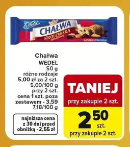 Carrefour Express Chałwa Królewska bakaliowa E.Wedel oferta