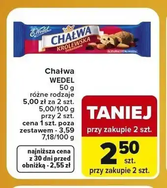 Chałwa Królewska bakaliowa E.Wedel