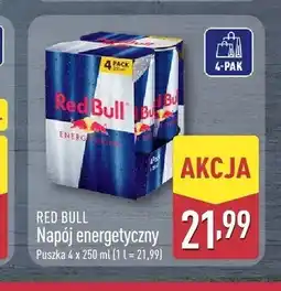 ALDI Napój energetyczny Red Bull 4-pak oferta