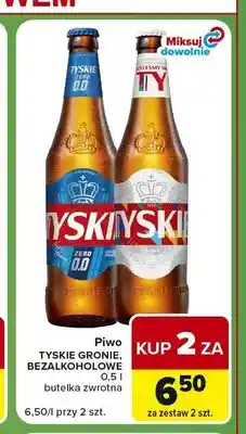 Carrefour Express Piwo bezalkoholowe Tyskie Zero oferta