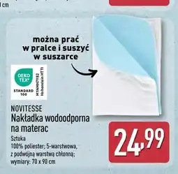 ALDI Nakładka wodoodporna na materac Novitesse oferta