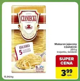 Carrefour Express Makaron jajeczny Czaniecki Świderki oferta