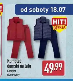 ALDI Komplet damski na lato oferta