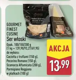 ALDI Ser włoski Caciotta z truflami Gourmet Finest Cuisine oferta