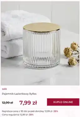 Home&You Pojemnik łazienkowy Ryflos home&you oferta