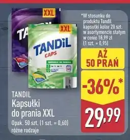 ALDI Kapsułki do prania Tandil Caps Color oferta