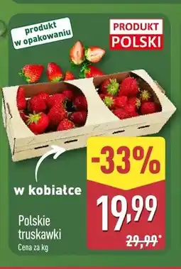 ALDI Truskawki polskie oferta