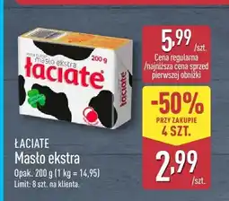 ALDI Masło ekstra Łaciate oferta